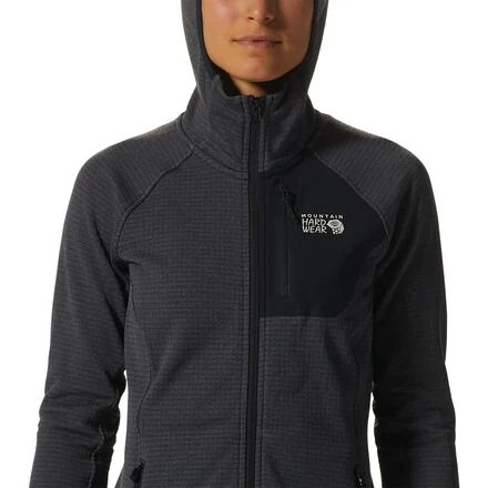 Polartec Power Grid Full-Zip Hooded Jacket- Women's