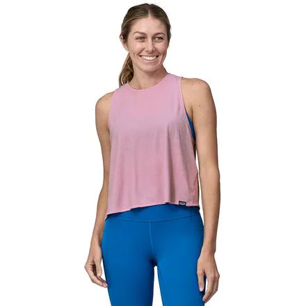 Cap Cool Trail Cropped Tank Top - Women's