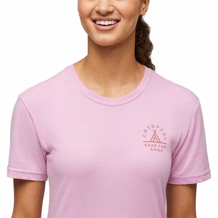 Llama Map Organic T-Shirt - Women's