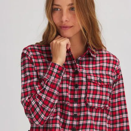 Daily Crop Flannel - Women's