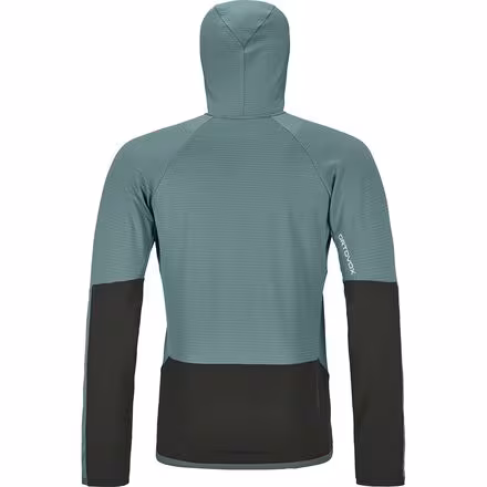 Fleece Rib Hooded Jacket - Men's