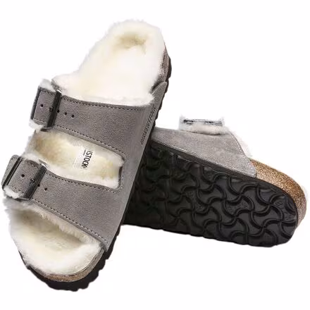 Arizona Shearling Lined Narrow Sandal - Women's