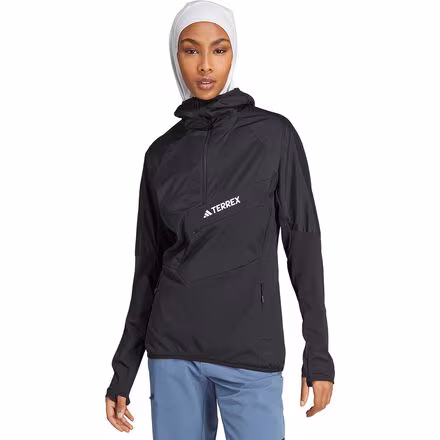 Techrock Ultralight 1/2-Zip Hooded Fleece Jacket - Women's