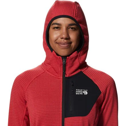 Polartec Power Grid Full-Zip Hooded Jacket- Women's