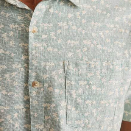 Short-Sleeve Stretch Selvage Shirt - Men's