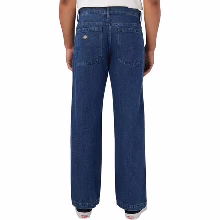 Loose Fit Double Knee Denim Pant - Men's