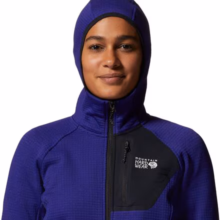 Polartec Power Grid Full-Zip Hooded Jacket- Women's