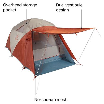 Torreya Tent: 4-Person 3-Season