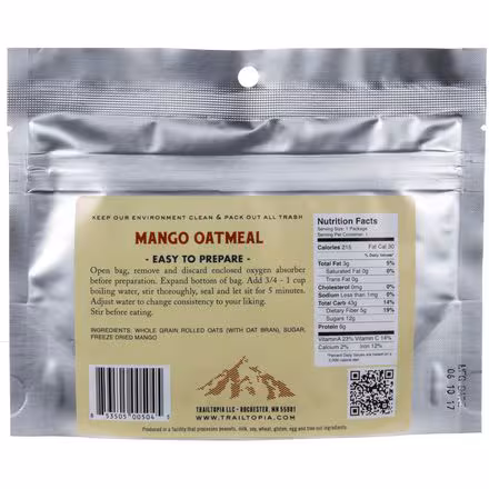 Mango Oatmeal