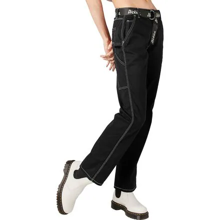 High Waisted Carpenter Pant + Belt - Women's