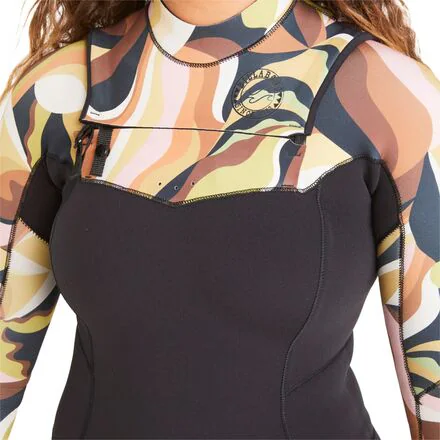 3/2 Salty Dayz Back-Zip Full Wetsuit - Women's