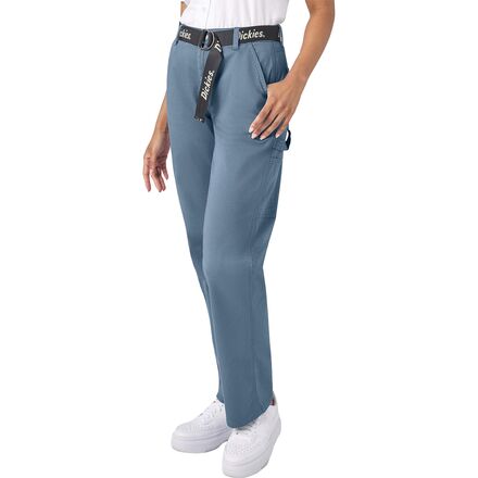 High Waisted Carpenter Pant + Belt - Women's