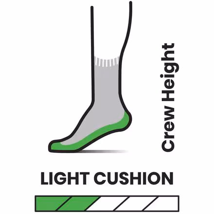 Classic Hike Light Cushion Crew Sock