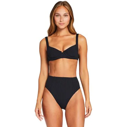 Sienna High Waist Cheeky Cut Bikini Bottom - Women's