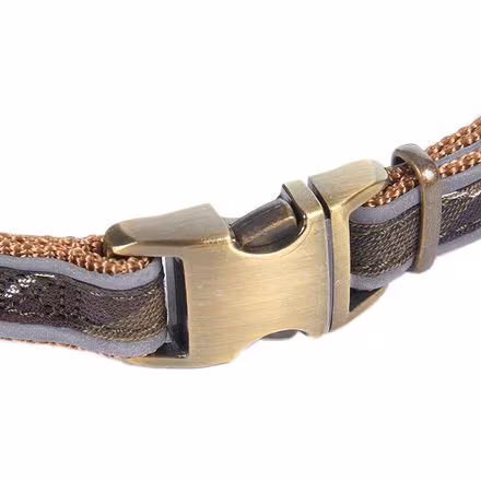 Reflective Tartan Dog Collar