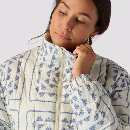 Printed Quilted Puffer - Women's