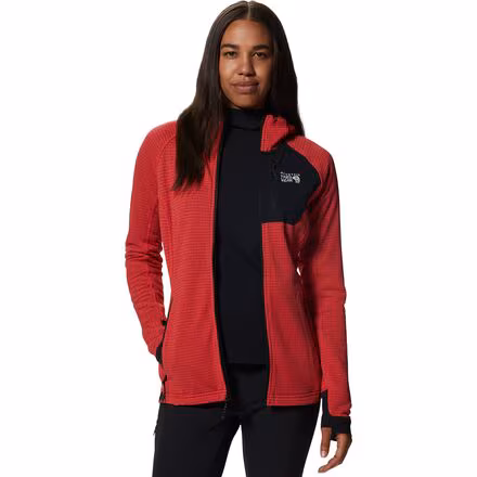 Polartec Power Grid Full-Zip Hooded Jacket- Women's