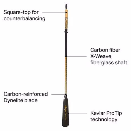 Square Top Artisan Series Oar