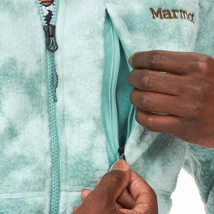 Aros Printed Fleece Jacket - Men's