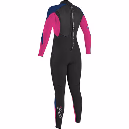 Epic 3/2mm Back Zip Full Wetsuit - Girls'