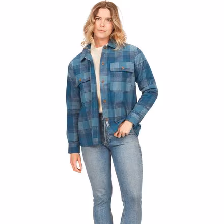 Incline Heavyweight Flannel Overshirt - Women's