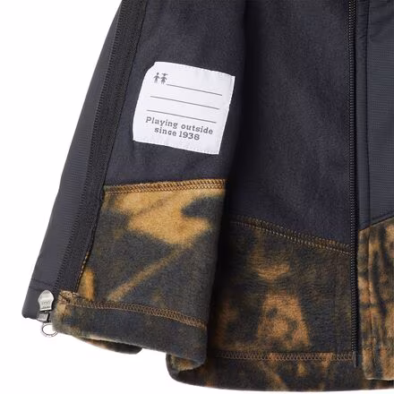 Steens Mt Overlay Hooded Fleece Jacket - Toddler Boys'