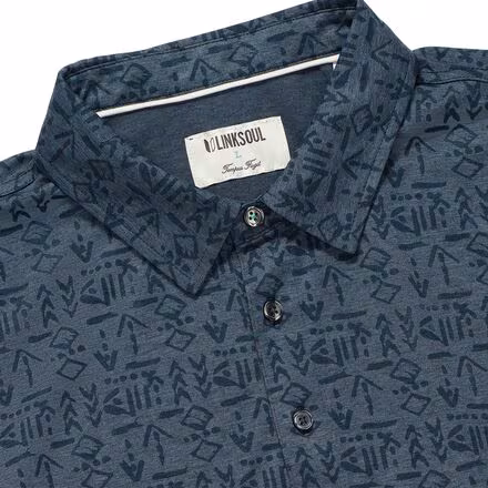 Delray Print Polo Shirt - Men's