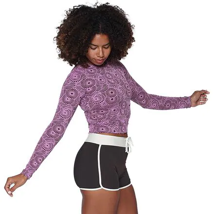 Palomar Cropped Top Rashguard - Women's