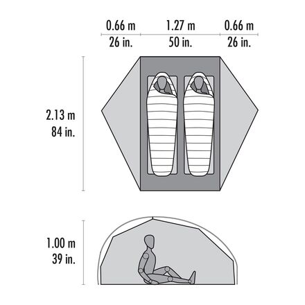 FreeLite 2 Tent: 2-Person 3-Season
