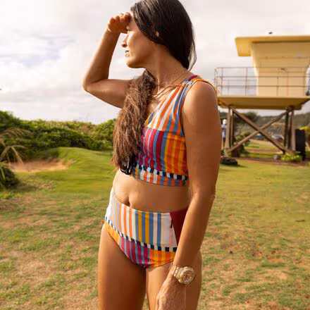 Switch V Crop Bikini Top - Women's