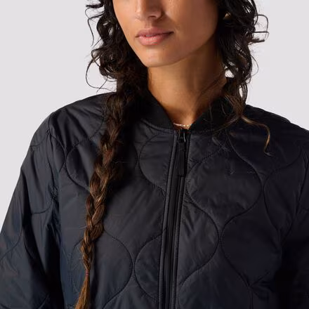 Insulated Quilted Bomber - Women's