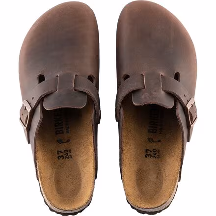 Boston Leather Clog - Women's