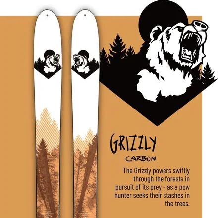 Grizzly Carbon Ski