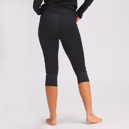 Lightweight Poly Calf-Length Baselayer Bottom - Women's