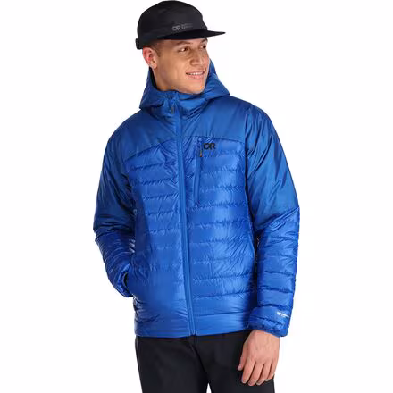 Helium Down Hooded Jacket - Men's