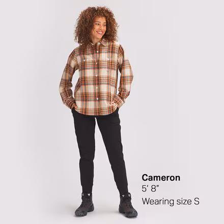 Plaid Flannel Shirt - Women's