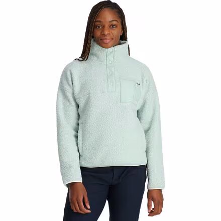 Cloud Fleece Snap Pullover - Women's