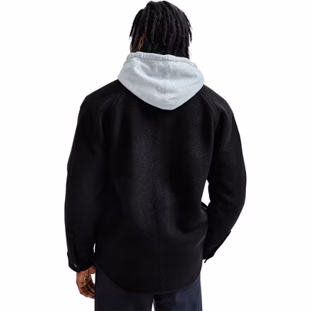 Wool Long-Sleeve Overshirt - Men's