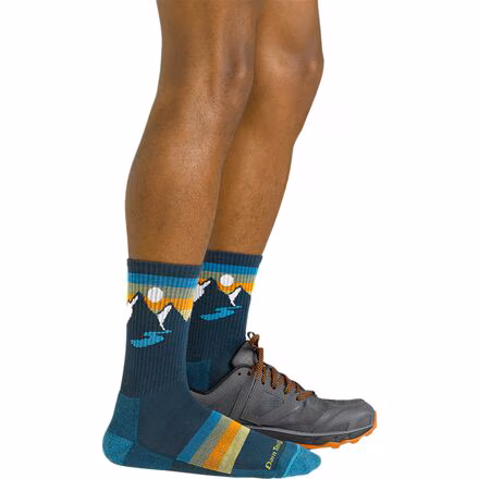 Sunset Ridge Micro Crew Lightweight Cushion Sock