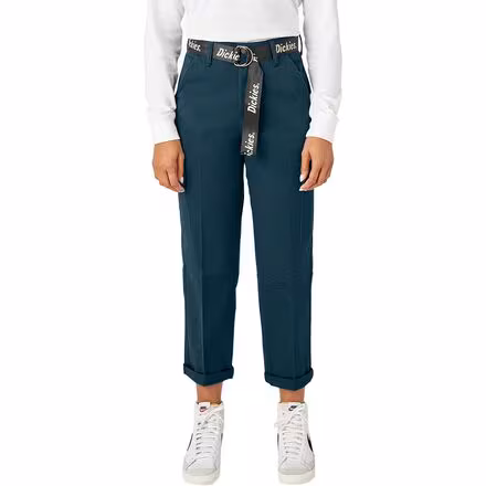 Relaxed Fit Cropped Cargo Pant - Women's