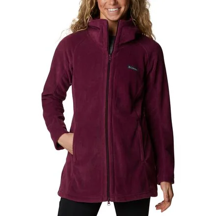 Benton Springs II Long Hooded Fleece Jacket - Women's