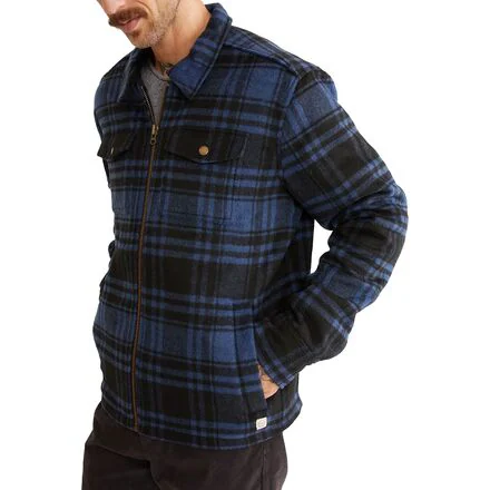 Plaid Zip Jacket - Men's