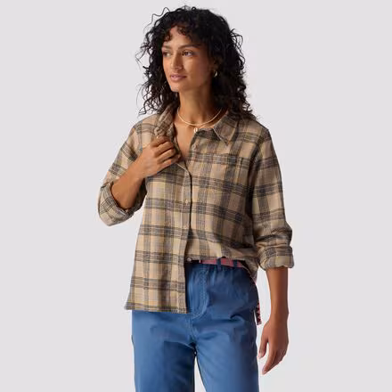 Range Long-Sleeve Plaid Shirt - Women's