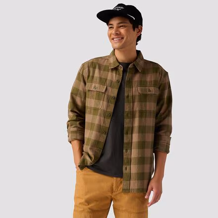 Cotton Flannel Button-up - Men's