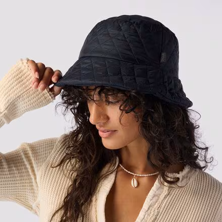 Quilted Puffer Bucket Hat