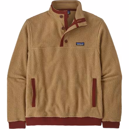 Shearling Button Pullover Fleece - Men's