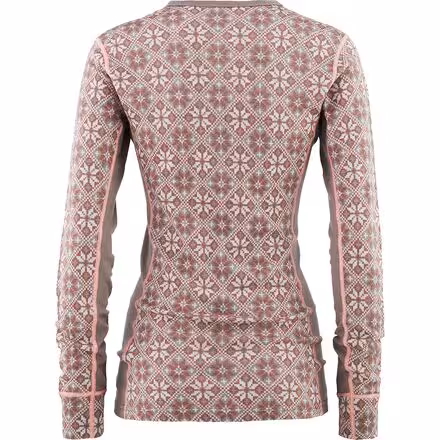 Rose Long-Sleeve Crew Top - Women's