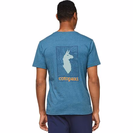 Llama Map Organic T-Shirt - Men's