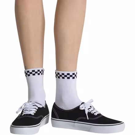 Peek-A-Check Crew Sock - Women's