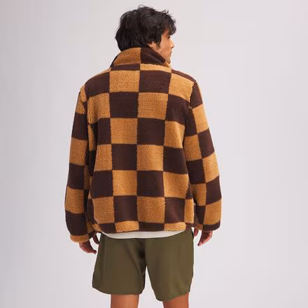 MTN Checker Sherpa Full-Zip Jacket - Men's